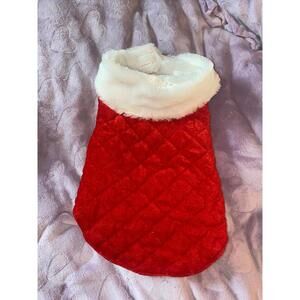 Holiday dog coat jacket shirt